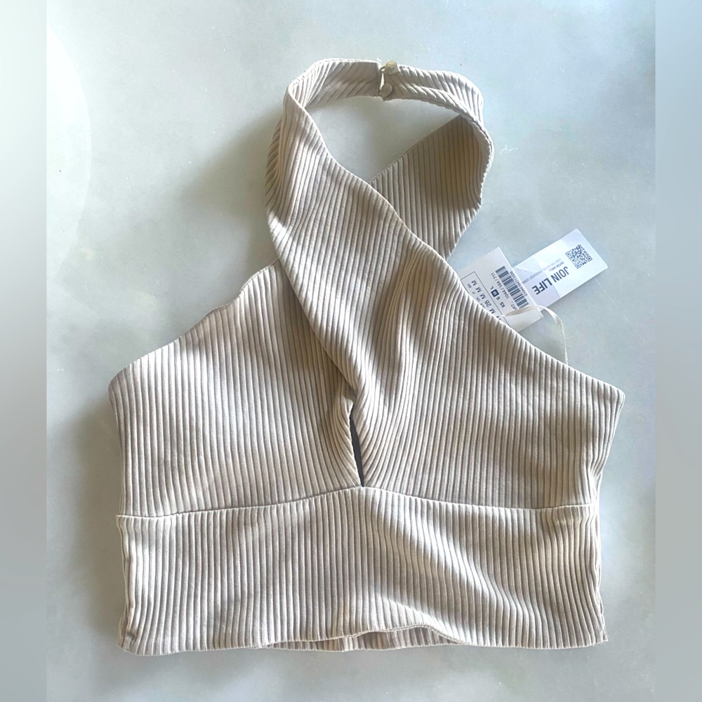 Crisscross Halter Top